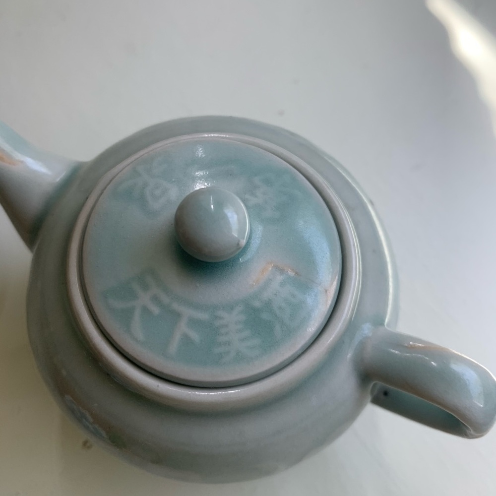 Bundle of two - ZAMTAC Cute Chinese Cloisonne Mini Teapot Decoration Ornaments